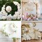 RUBFAC White Balloons Different Sizes 105pcs 5/10/12/18 Inch for Garland Arch, Party Latex Balloons for Happy New Year Decorations 2024 Birthday Party Wedding Anniversary Baby Shower Party Decoration